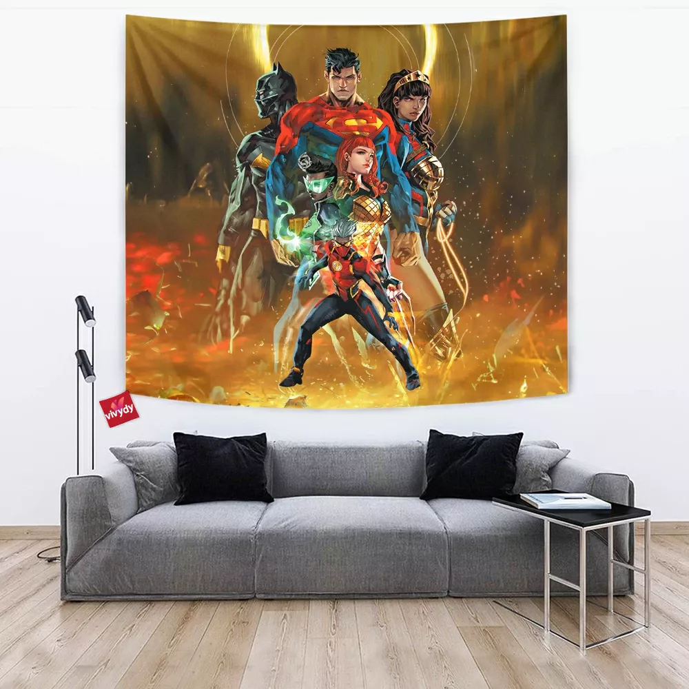 Justice League Tapestry