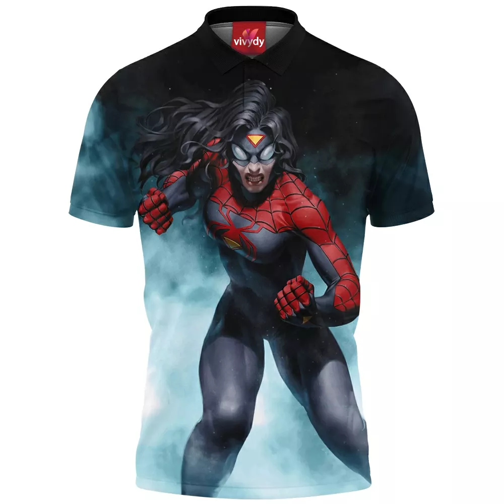 Spider-Woman Polo Shirt