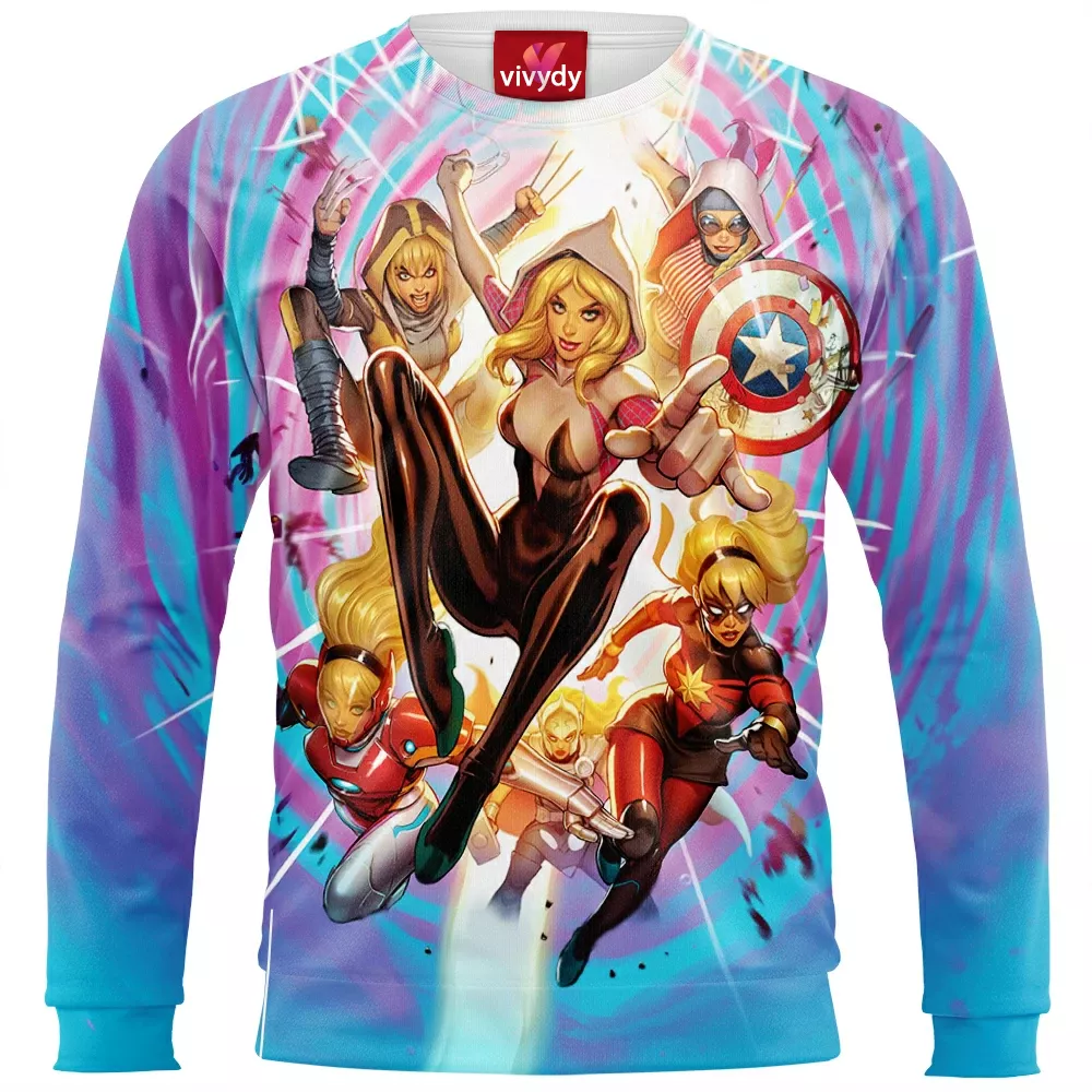 Spider-Gwen Gwenverse Sweatshirt