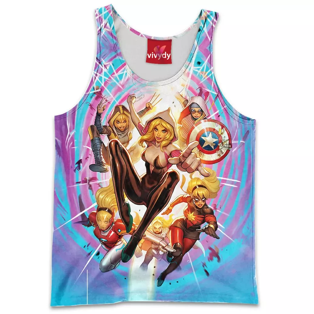 Spider-Gwen Gwenverse Tank Top