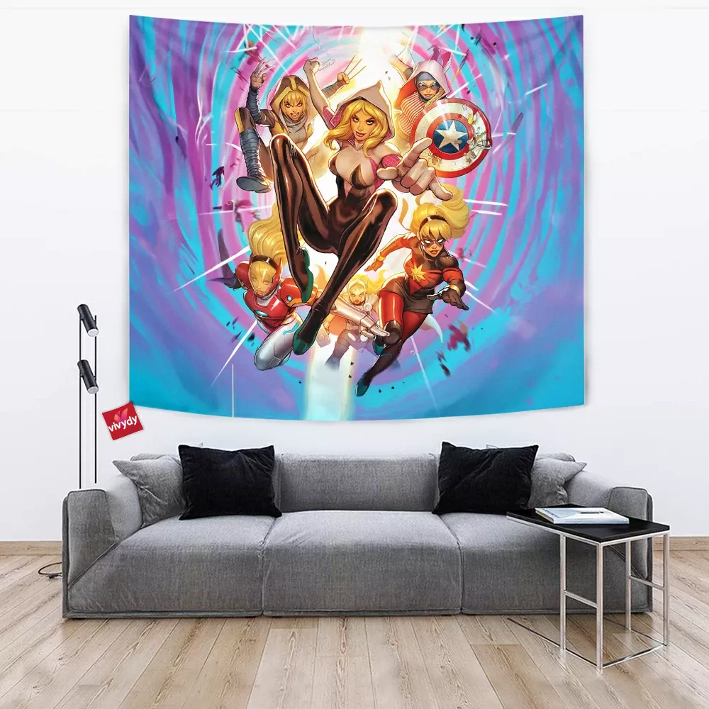 Spider-Gwen Gwenverse Tapestry