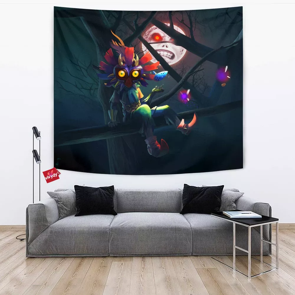 Skull Kid Tapestry