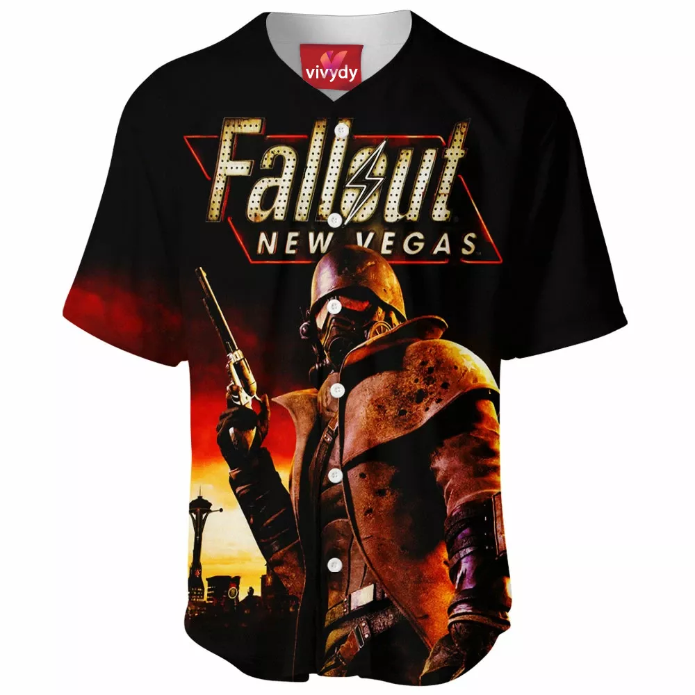 Fallout New Vegas Baseball Jersey