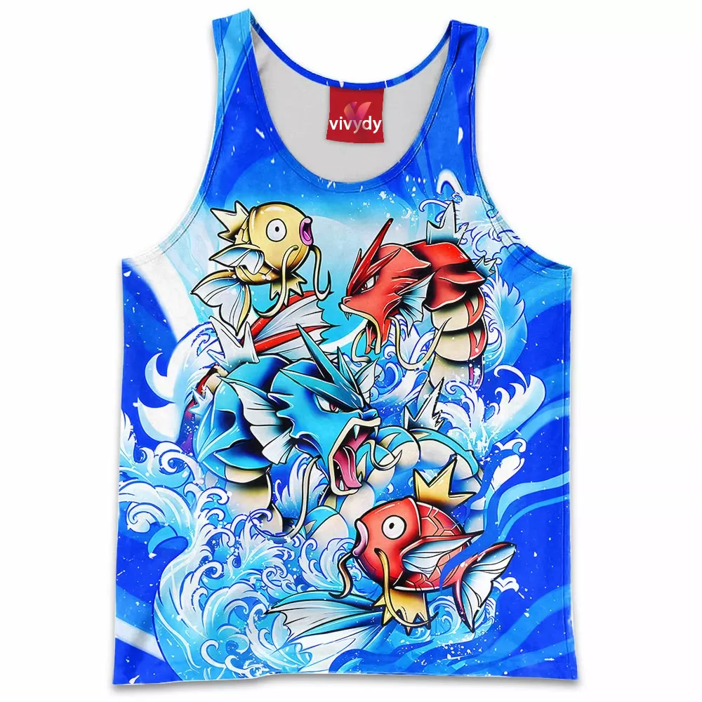 Gyrados And Magikarp Tank Top