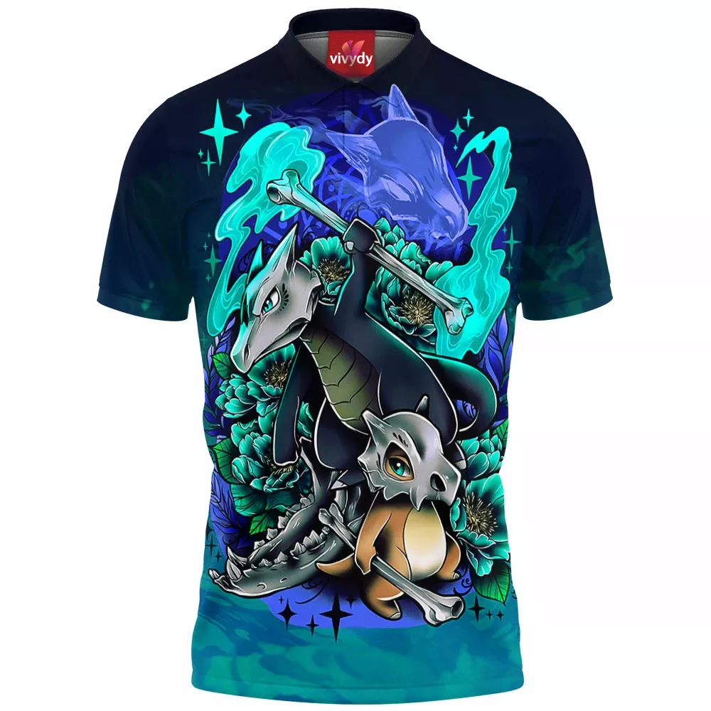 Marowak Cubone Polo Shirt