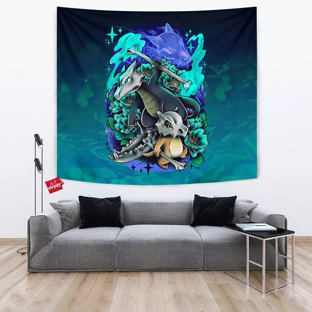 Marowak Cubone Tapestry