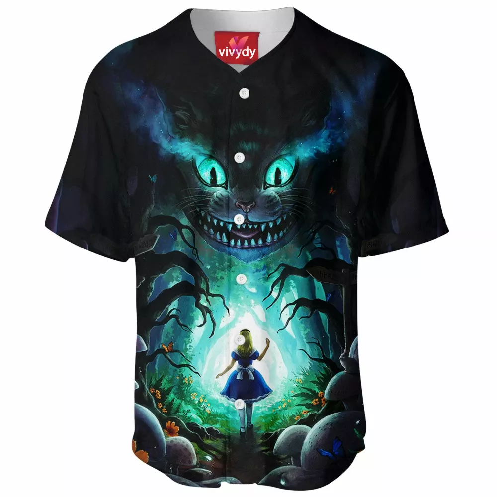 Alice In Wonderland Baseball Jersey