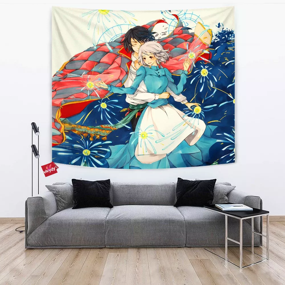 Howl’s Moving Castle Tapestry