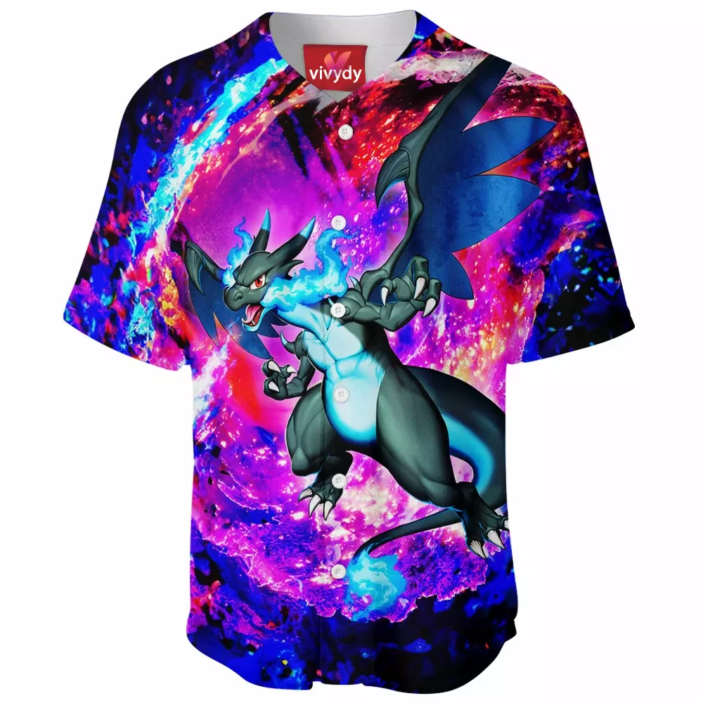 Mega Charizard X Baseball Jersey