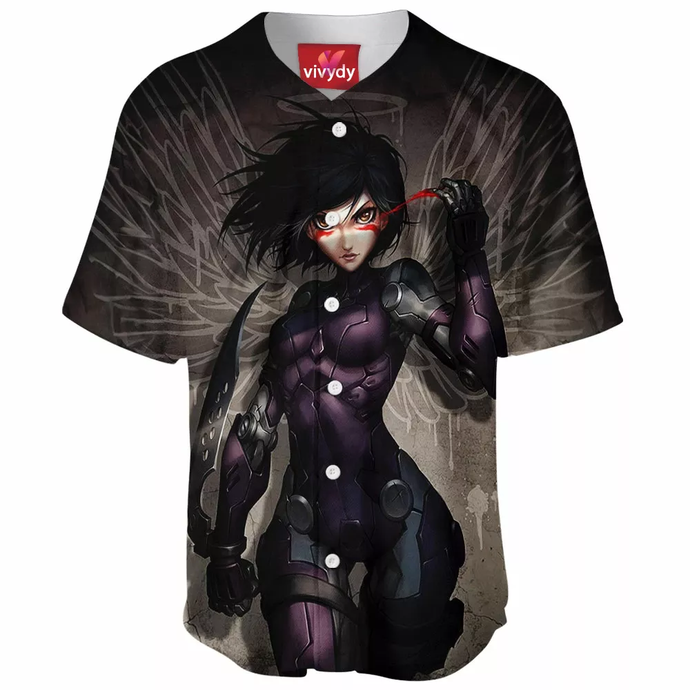 Alita Battle Angel Baseball Jersey