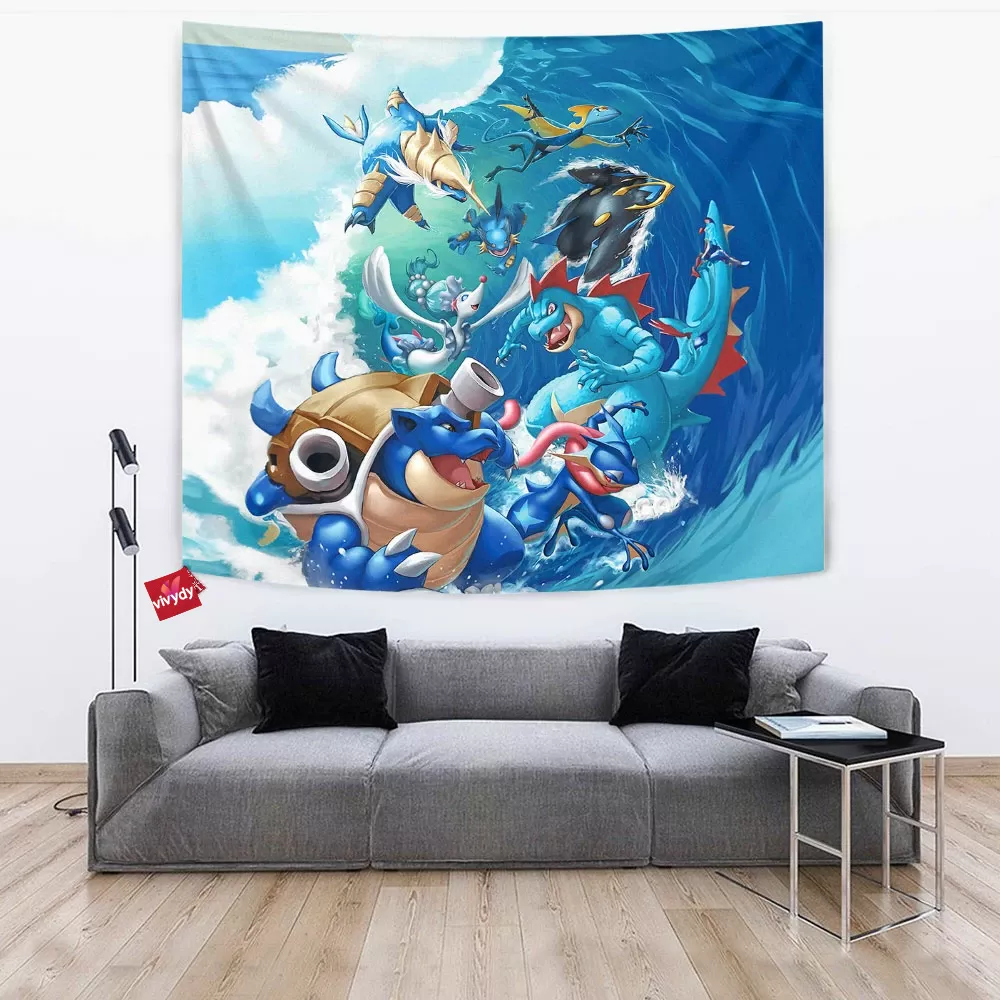 Water Starters Tapestry