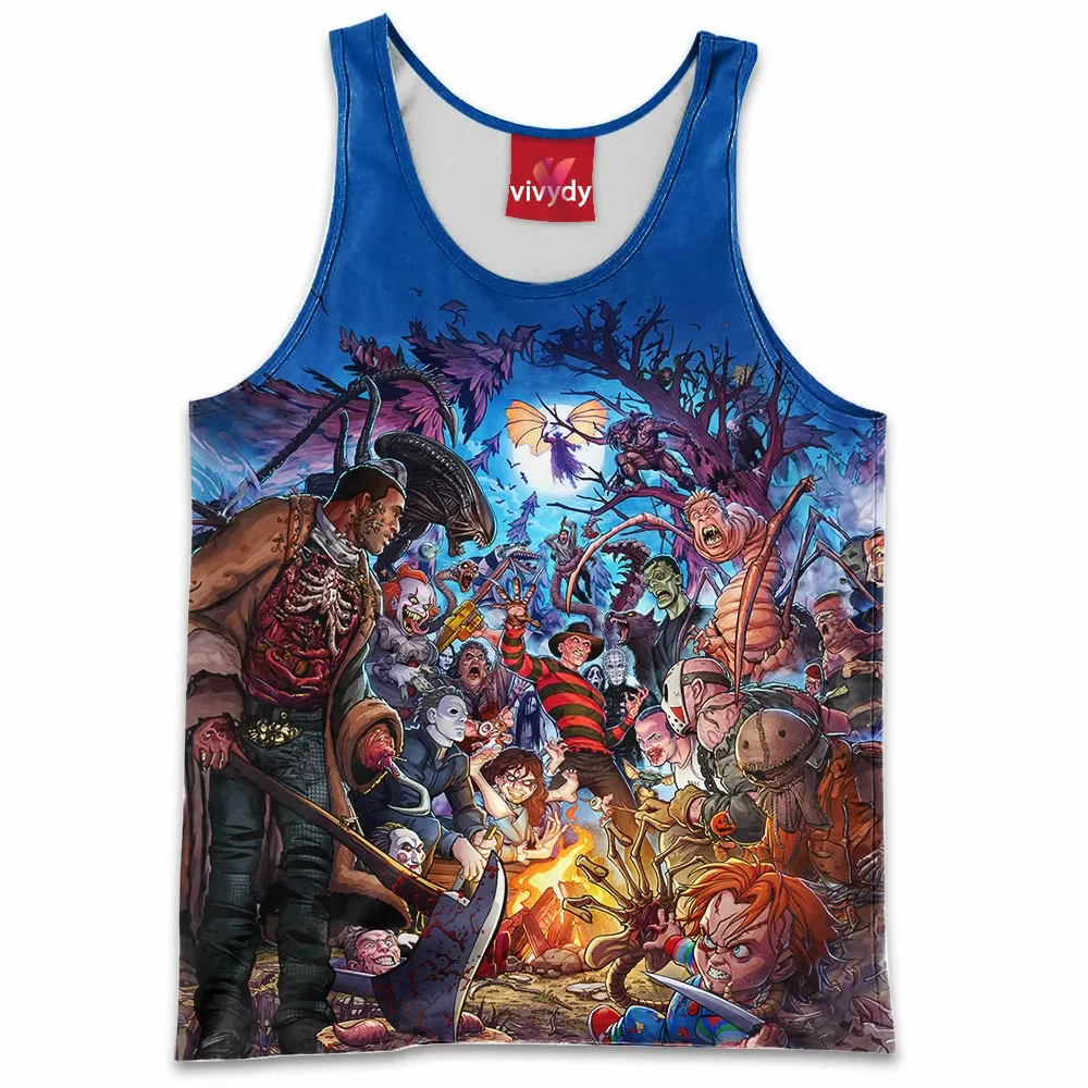 All Horror Characters Tank Top