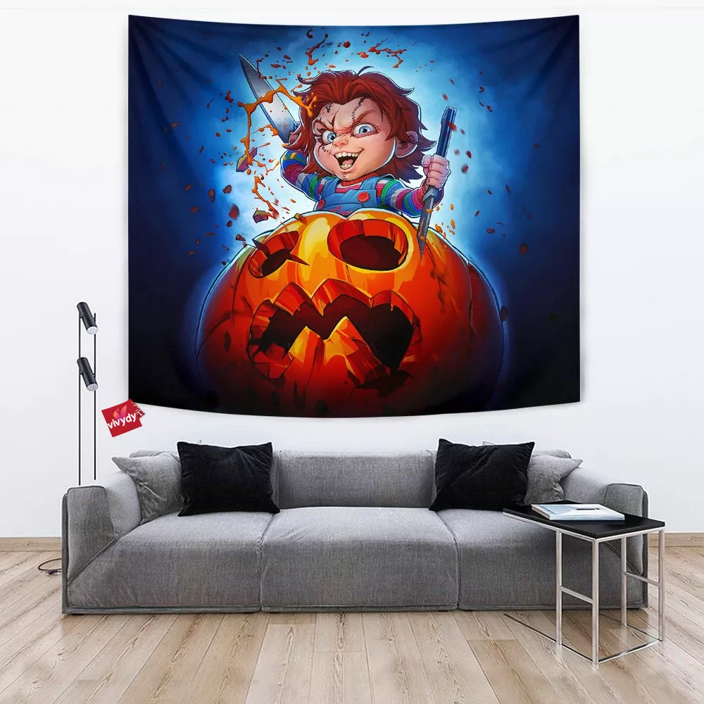 Child’s Play Chucky Tapestry