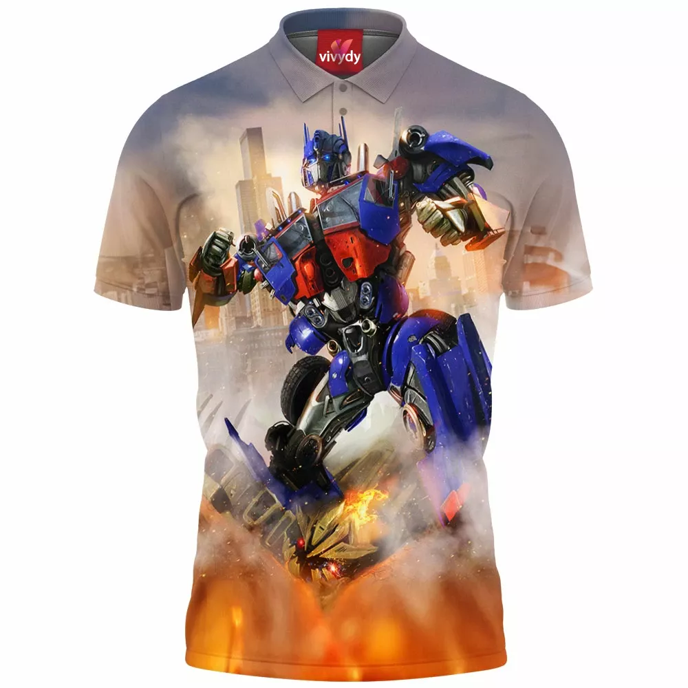 Optimus Prime Polo Shirt