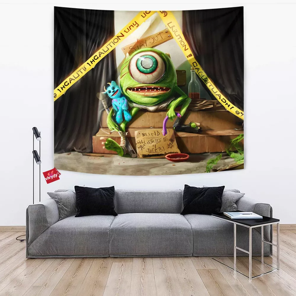 Mike Wazowski Tapestry