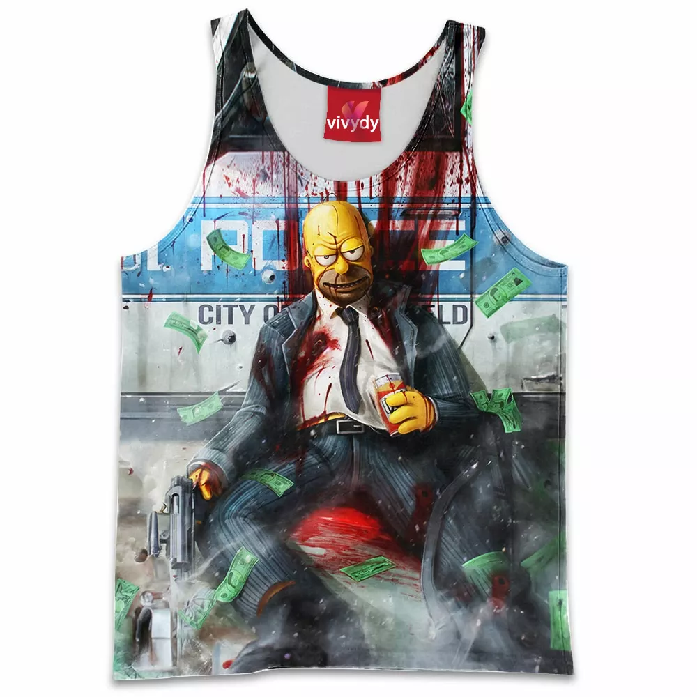 Homer Simpson Tank Top