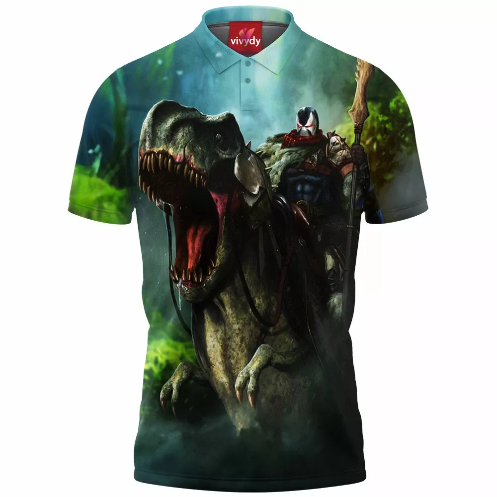 Bane T-rex Polo Shirt