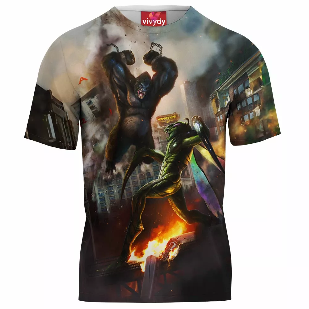 Mantis Vs Kong T-Shirt