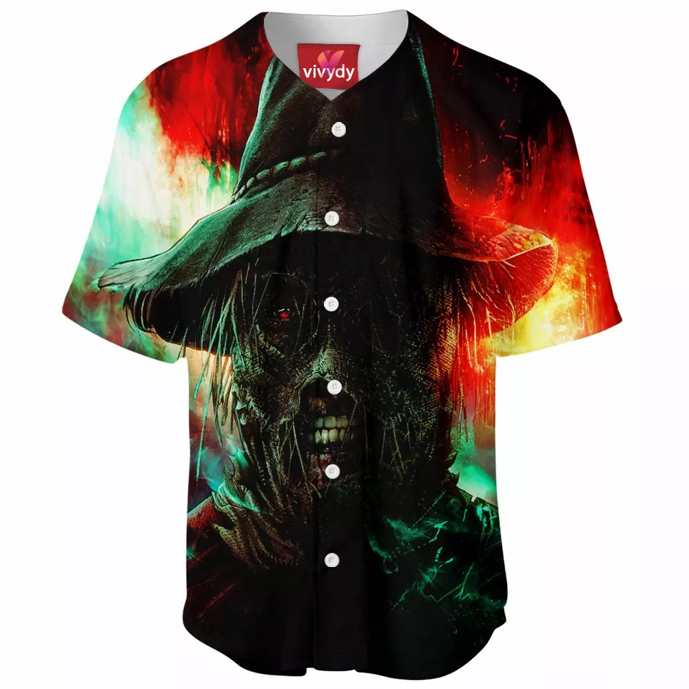 Comic Scarecrow Baseball Jersey