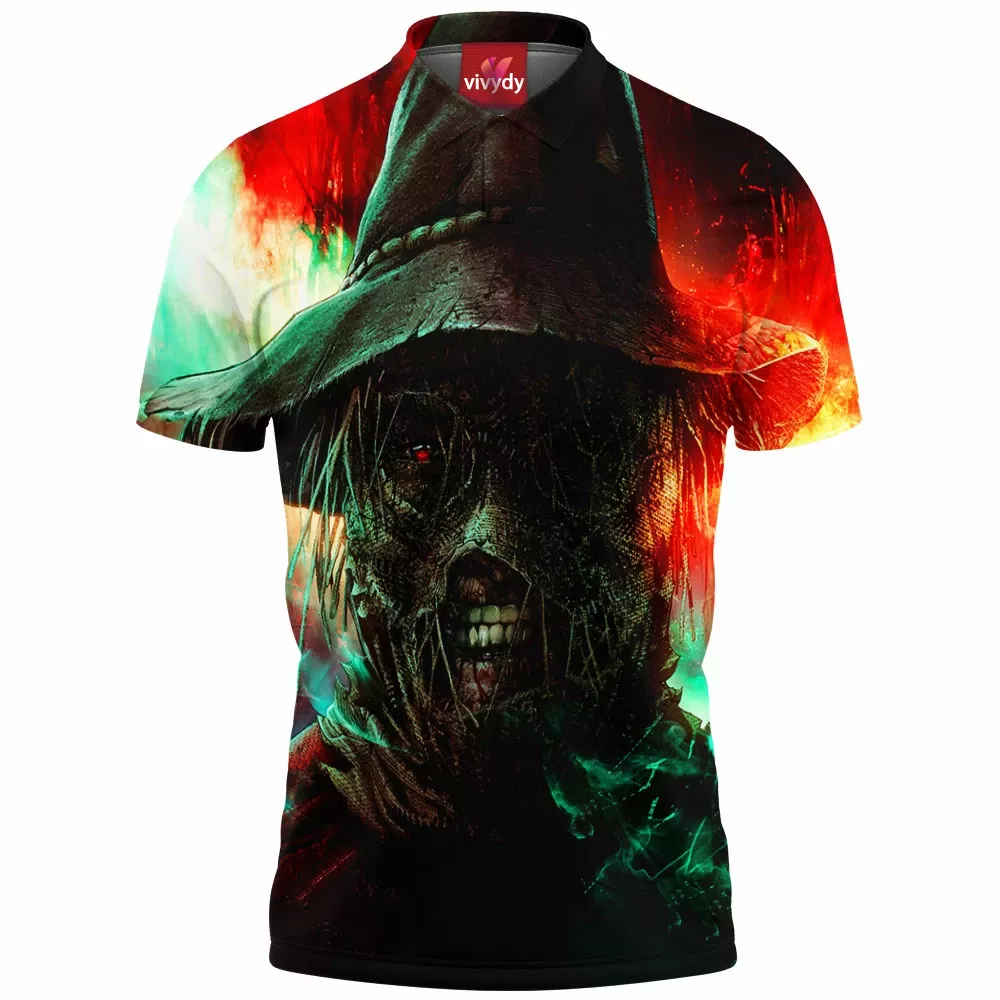 Comic Scarecrow Polo Shirt