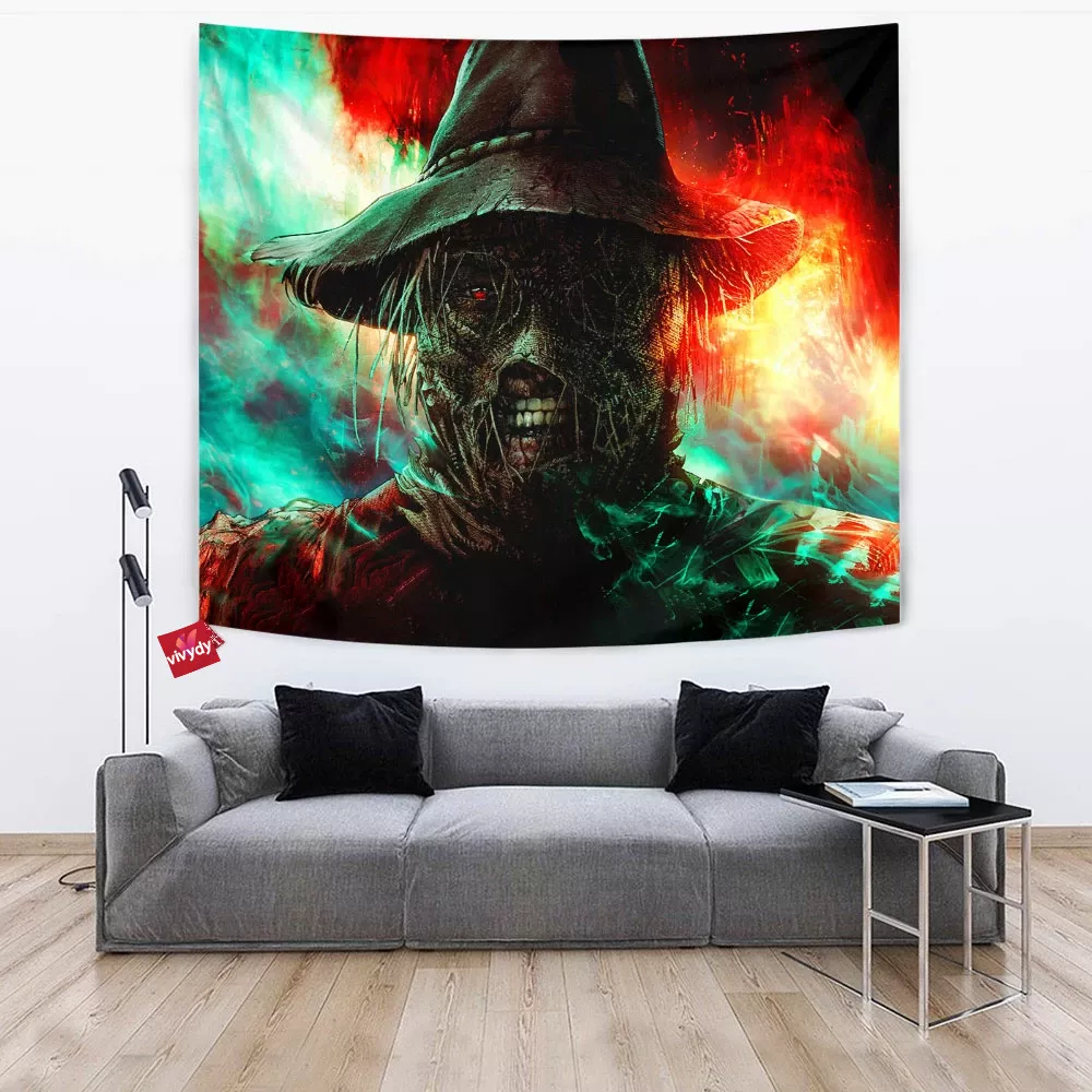 Comic Scarecrow Tapestry