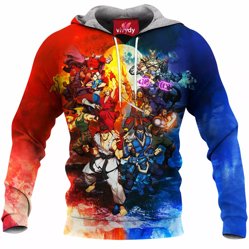 Street Fighter Vs Mortal Kombat Hoodie