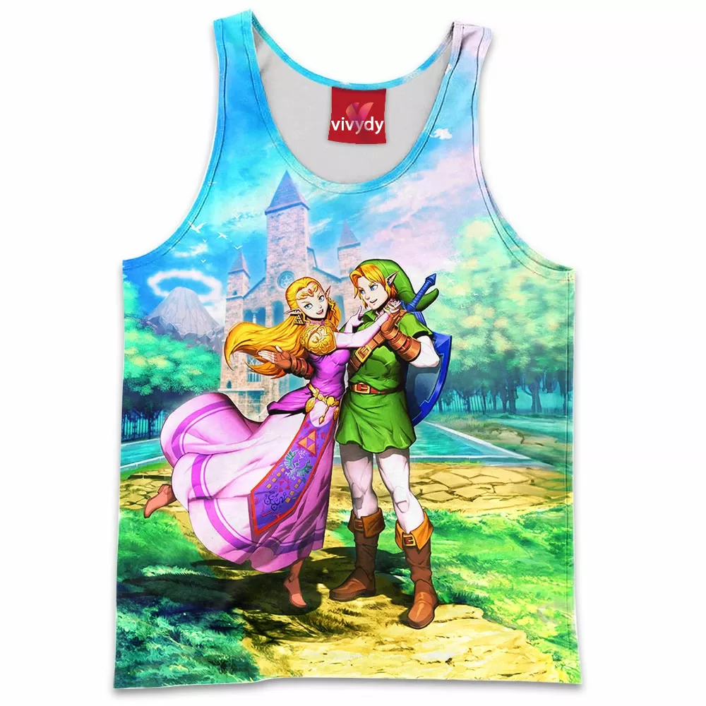 Zelda Ocarina Of Time Tank Top