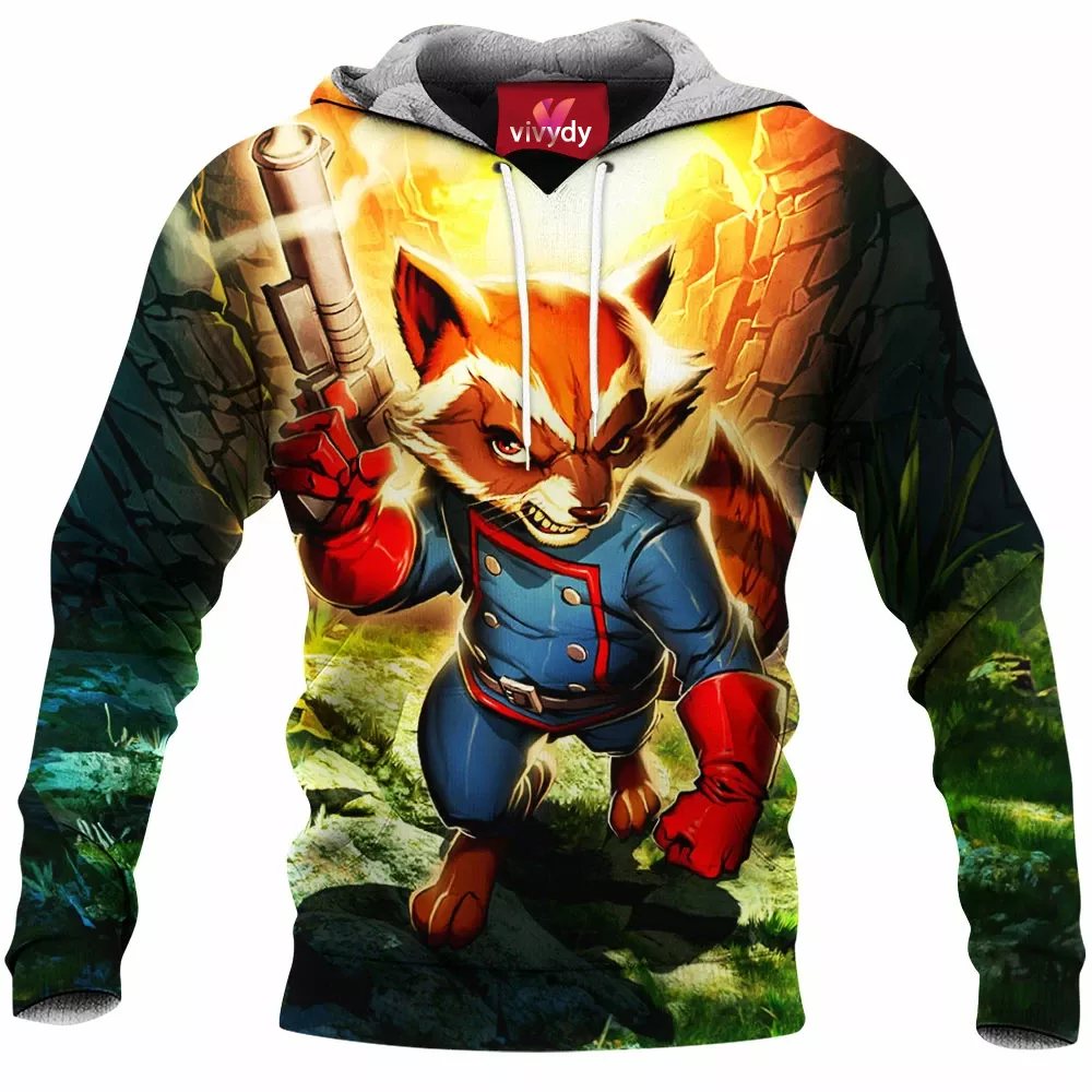 Rocket Raccartoon Hoodie