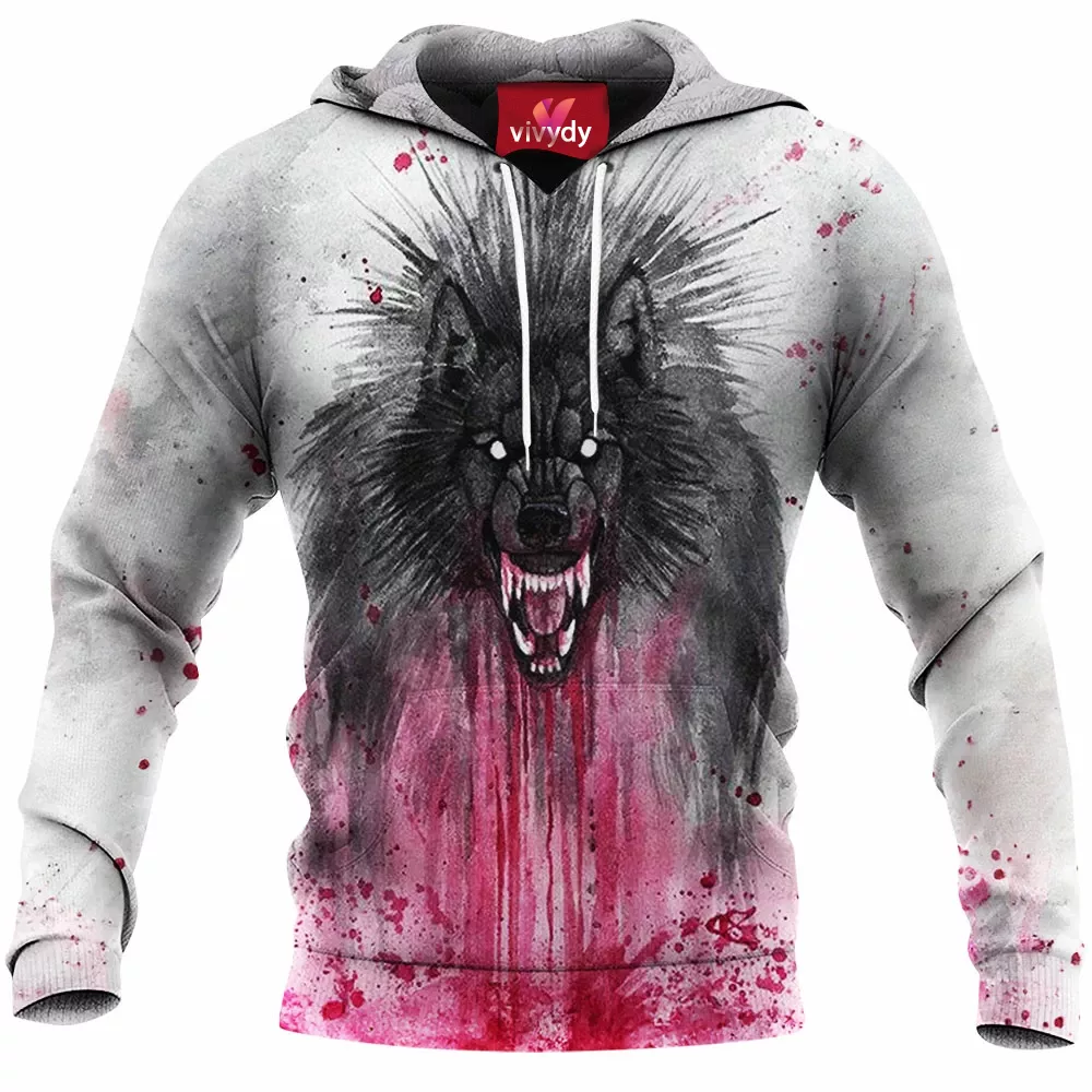 Black Wolf Hoodie