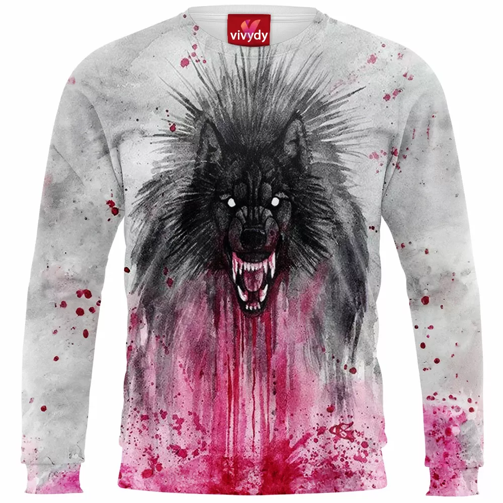 Black Wolf Sweatshirt