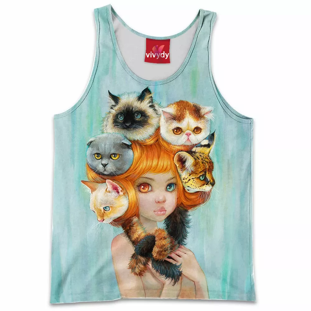 Love Cats Tank Top