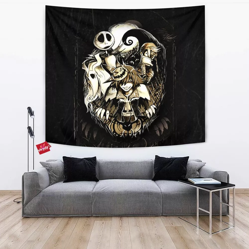 Halloween Town Tapestry