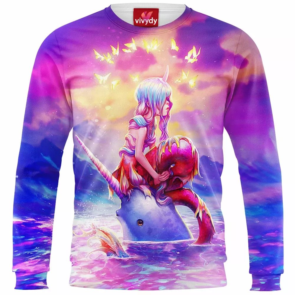 Mermaid Dolphin Sweatshirt