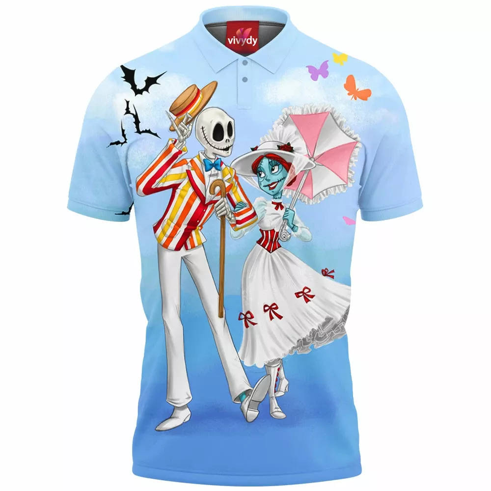 Nightmare Before Christmas Polo Shirt