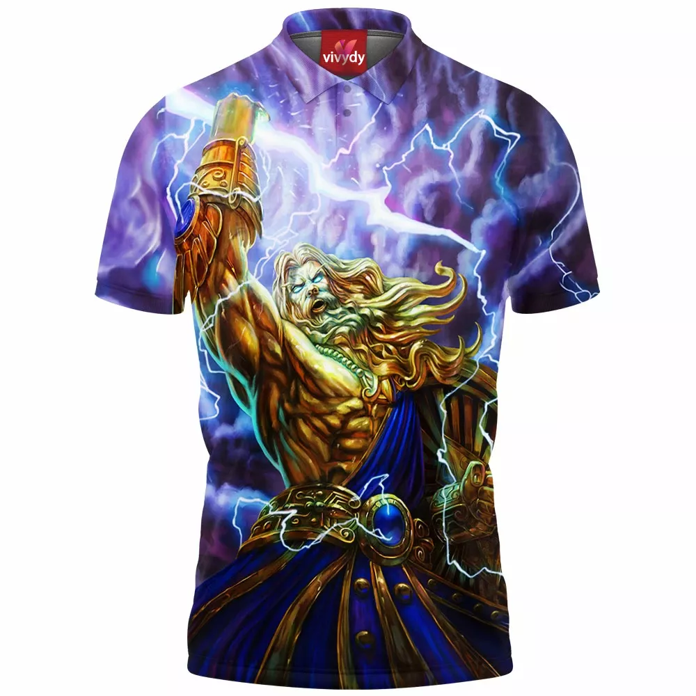 Zeus Smite Polo Shirt