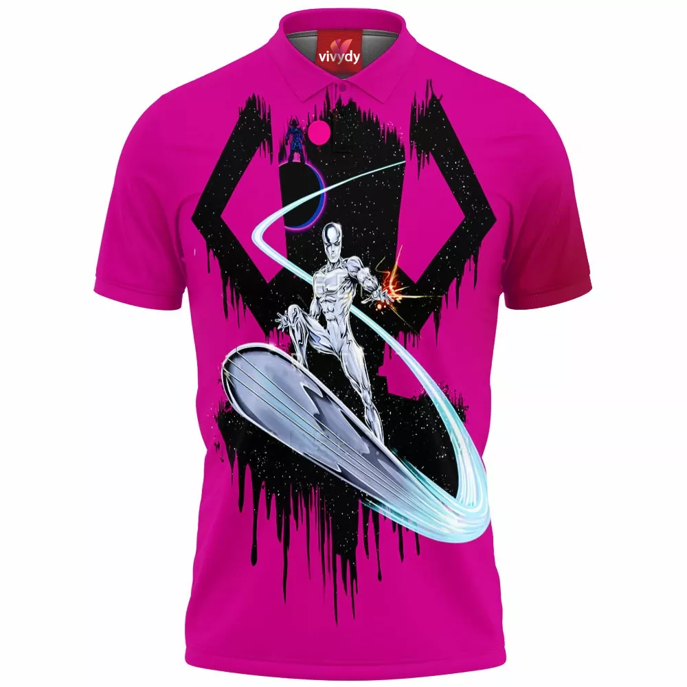 Silver Surfer Polo Shirt