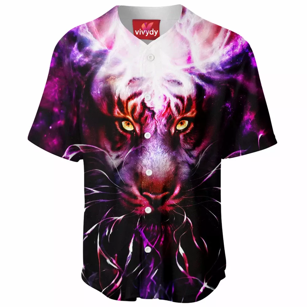 Burning Bright Tiger Baseball Jersey