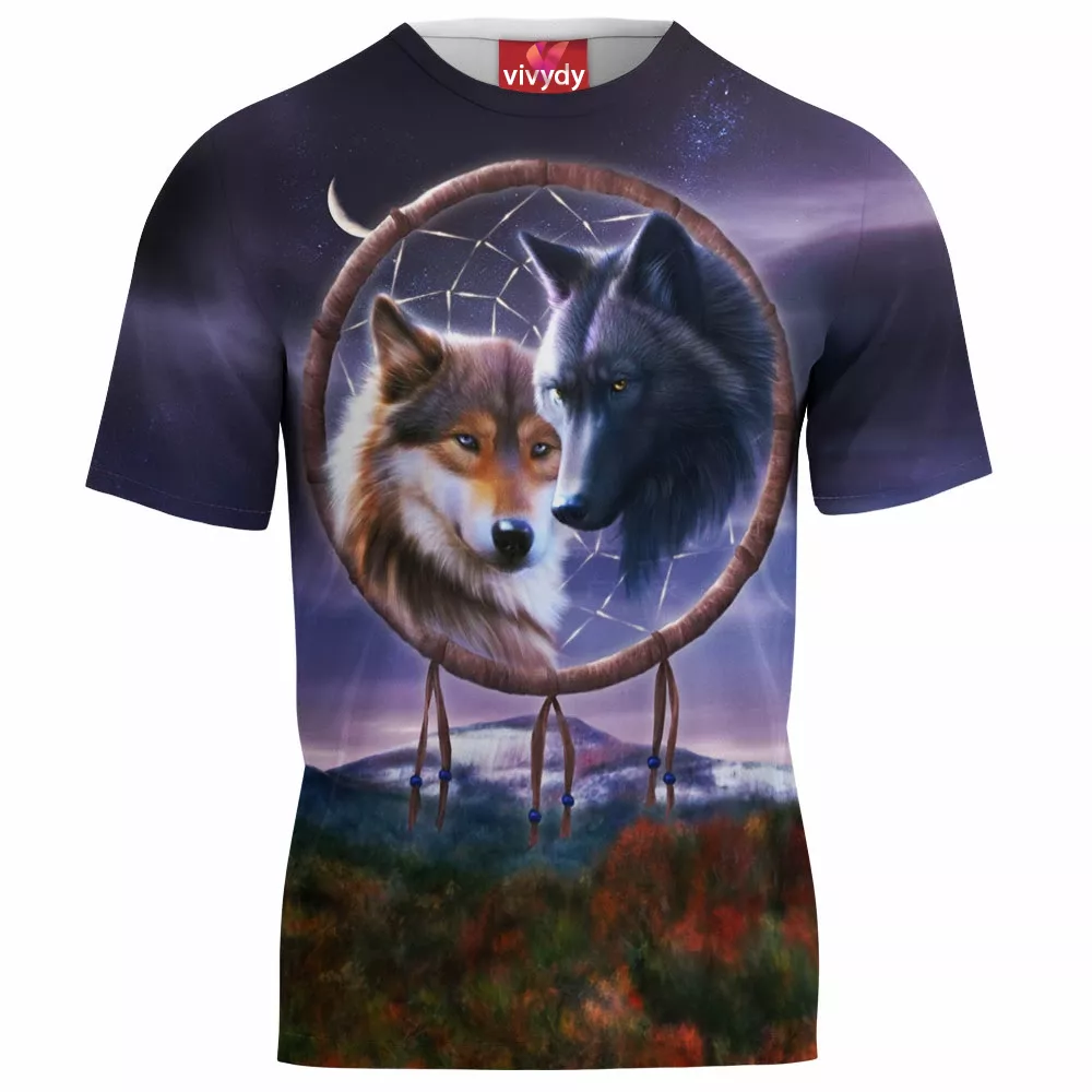 Dreamcatcher Wolf T-Shirt