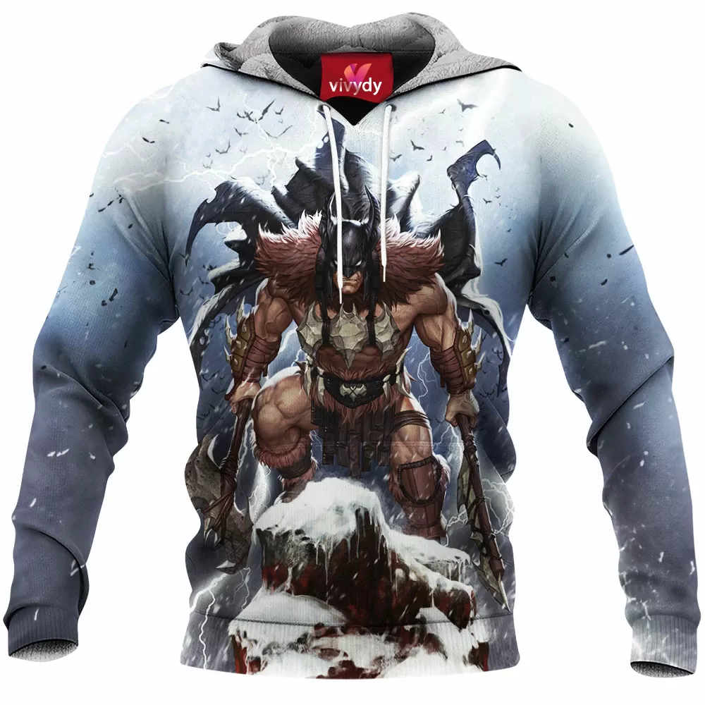 Batman Fighting The Frozen Hoodie