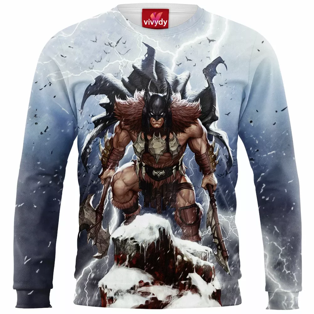 Batman Fighting The Frozen Sweatshirt