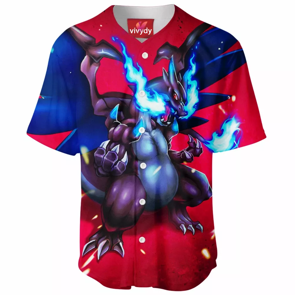 Mega Charizard Baseball Jersey