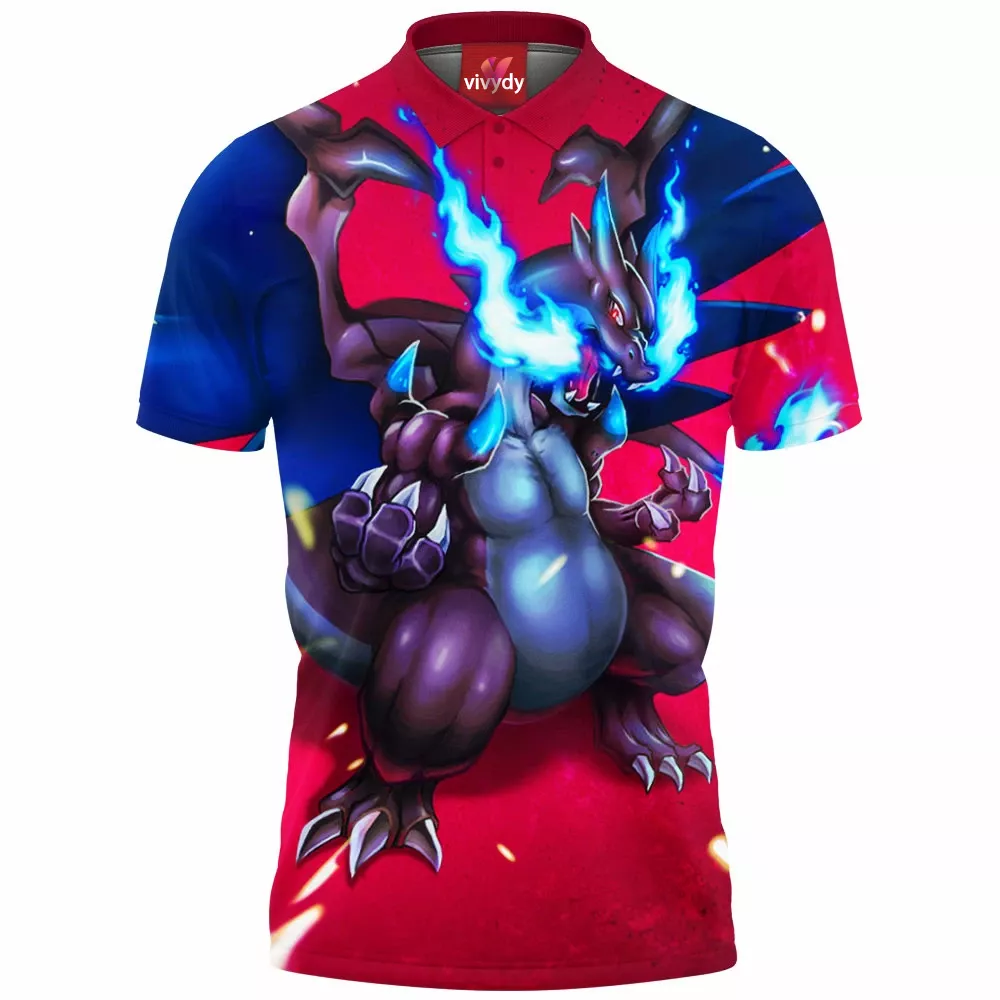 Mega Charizard Polo Shirt