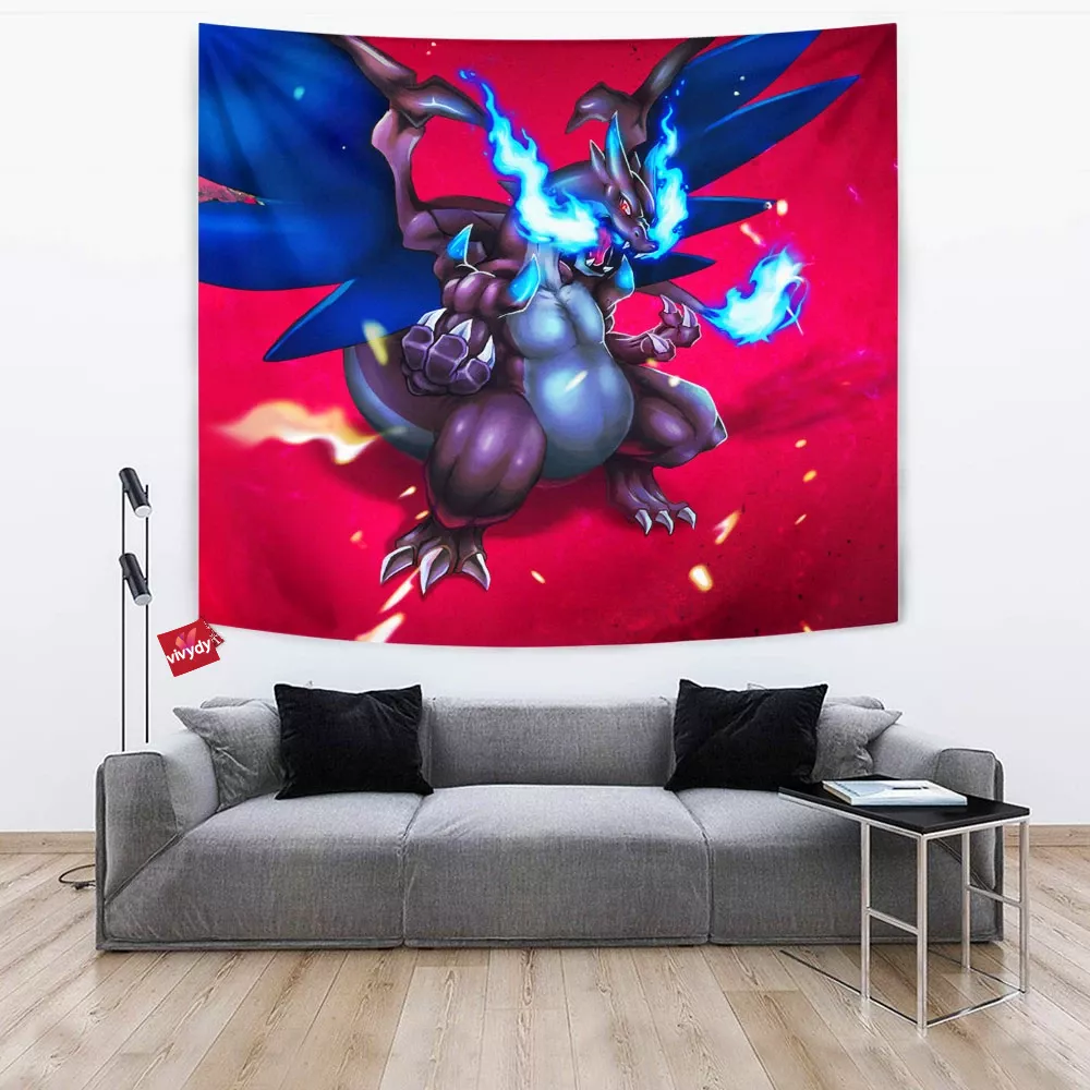 Mega Charizard Tapestry