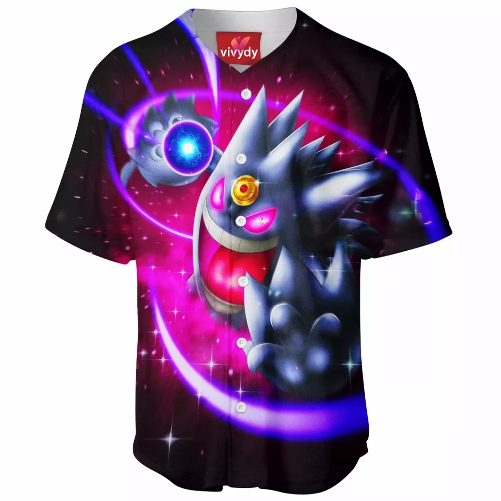 Mega Gengar Baseball Jersey