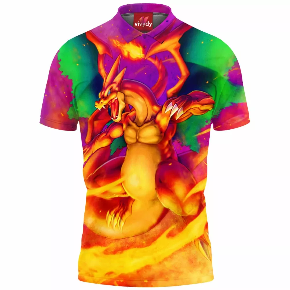 Mega Charizard Polo Shirt