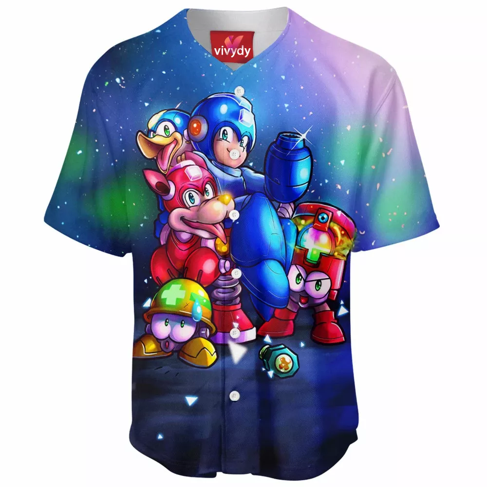 Mega Man Baseball Jersey