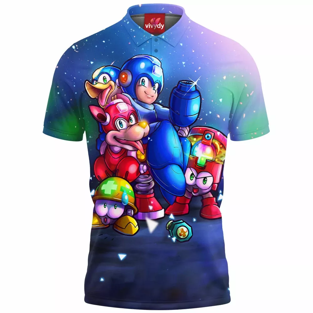 Mega Man Polo Shirt