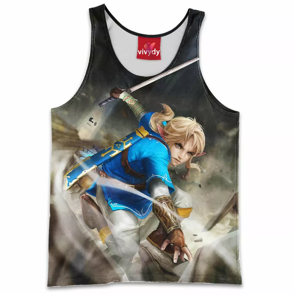 Breath Of The Wild Link Zelda Tank Top