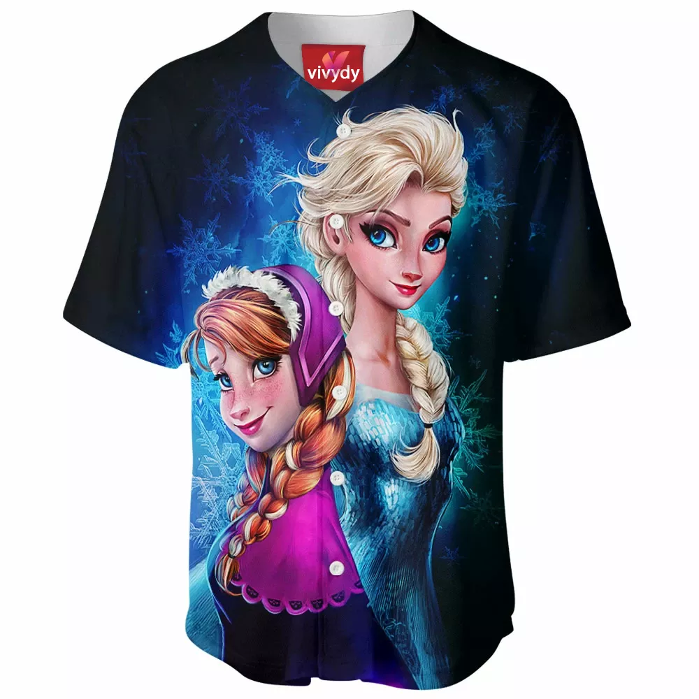 Let It Go Frozen Baseball Jersey