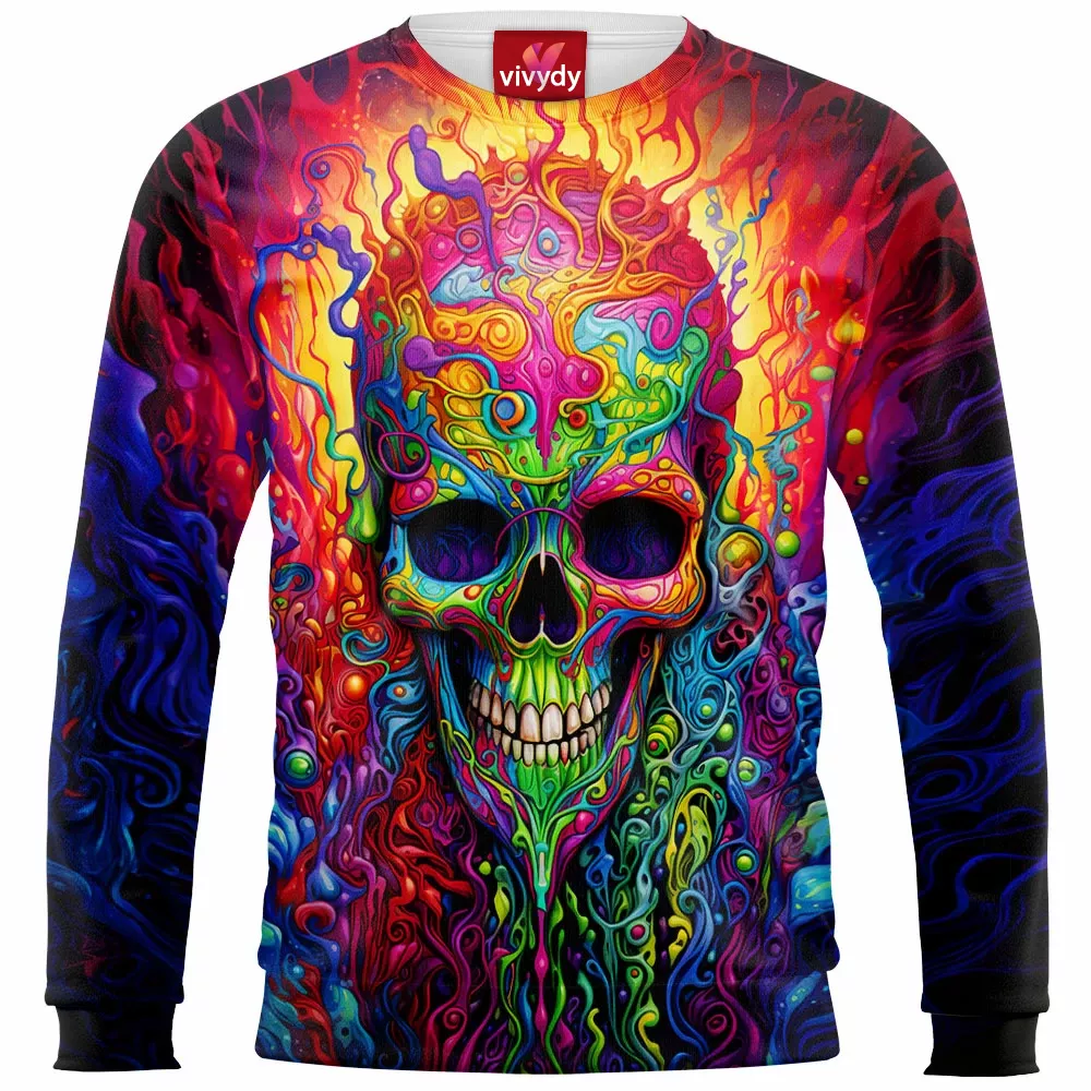 Colorful Skull Sweatshirt